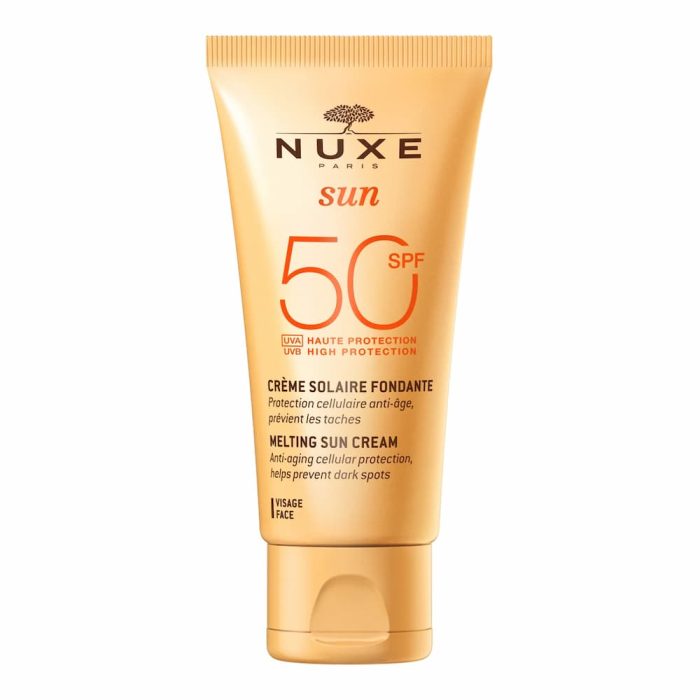 کرم ضد آفتاب نوکس Sun با SPF 50 مخصوص صورت