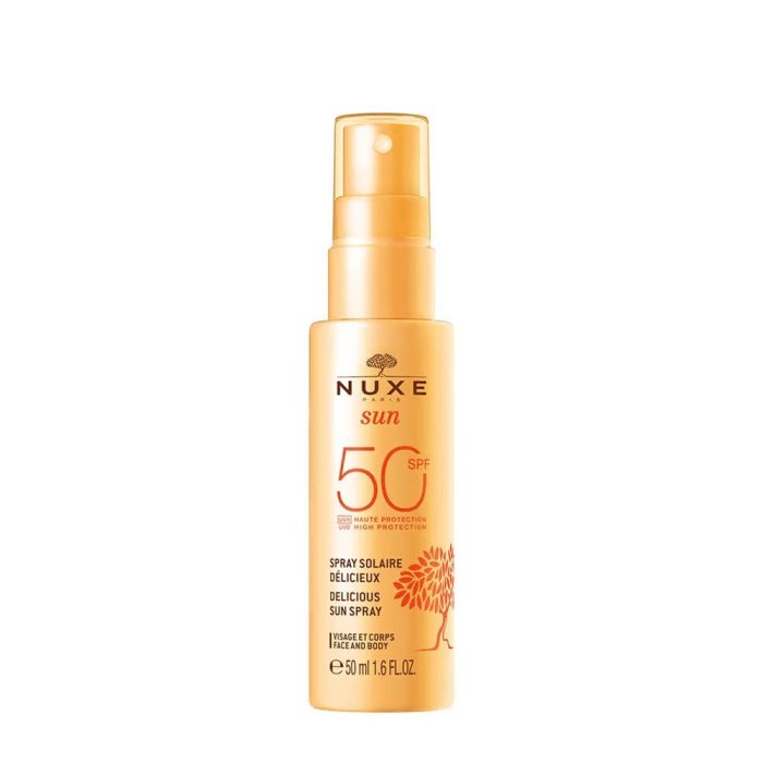 اسپری ضد آفتاب نوکس Sun Delicious با SPF 50، حجم ۵۰ میلی‌لیتر، مناسب صورت و بدن